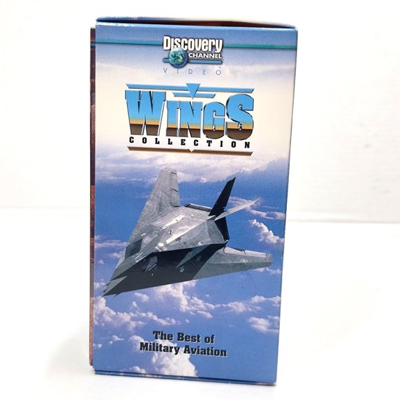 Discovery Channel Wings VHS Collection 6 Tapes Best of Military Aviation Vietnam - Picture 4 of 6